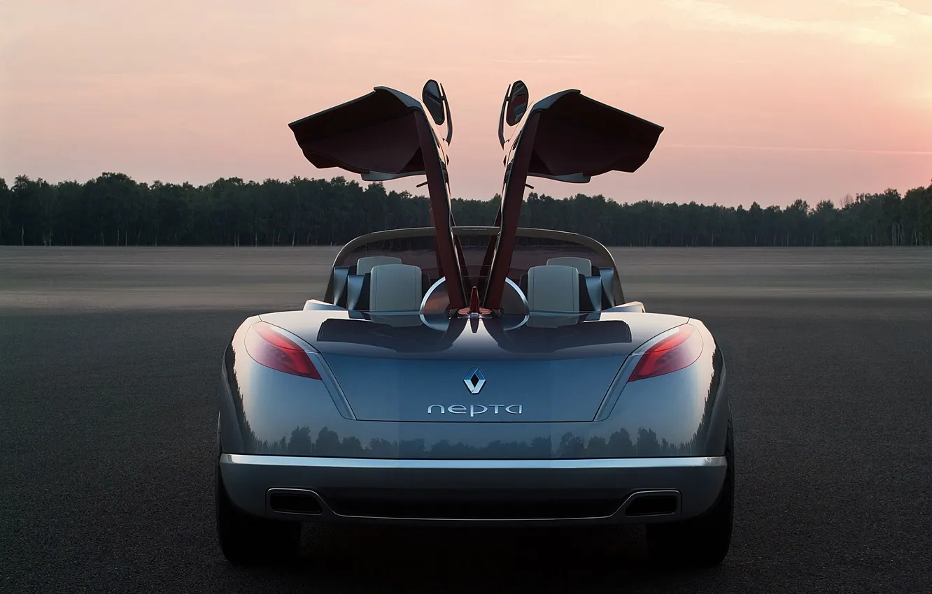 Photo wallpaper The only instance, the concept car, Renault Nepta Concept, Niece, the only instance, Renault, Concept, …