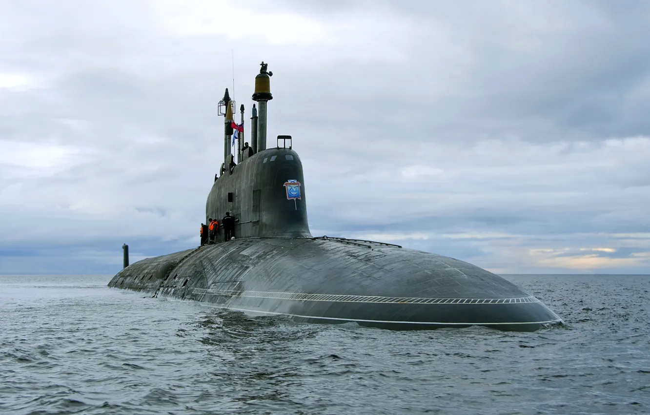 Photo wallpaper submarine, the project 885, Ash, Severodvinsk