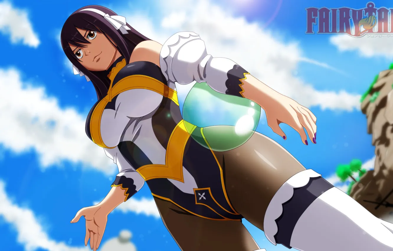 Photo wallpaper game, big, anime, pretty, fairy tail, manga, japanese, oppai