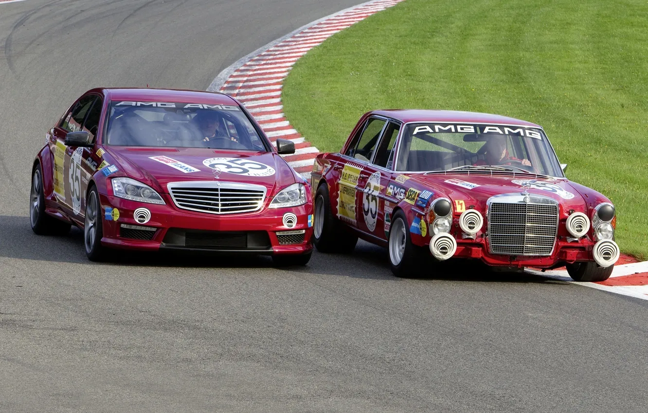 Photo wallpaper Mercedes-Benz, AMG, Sport, S-Class