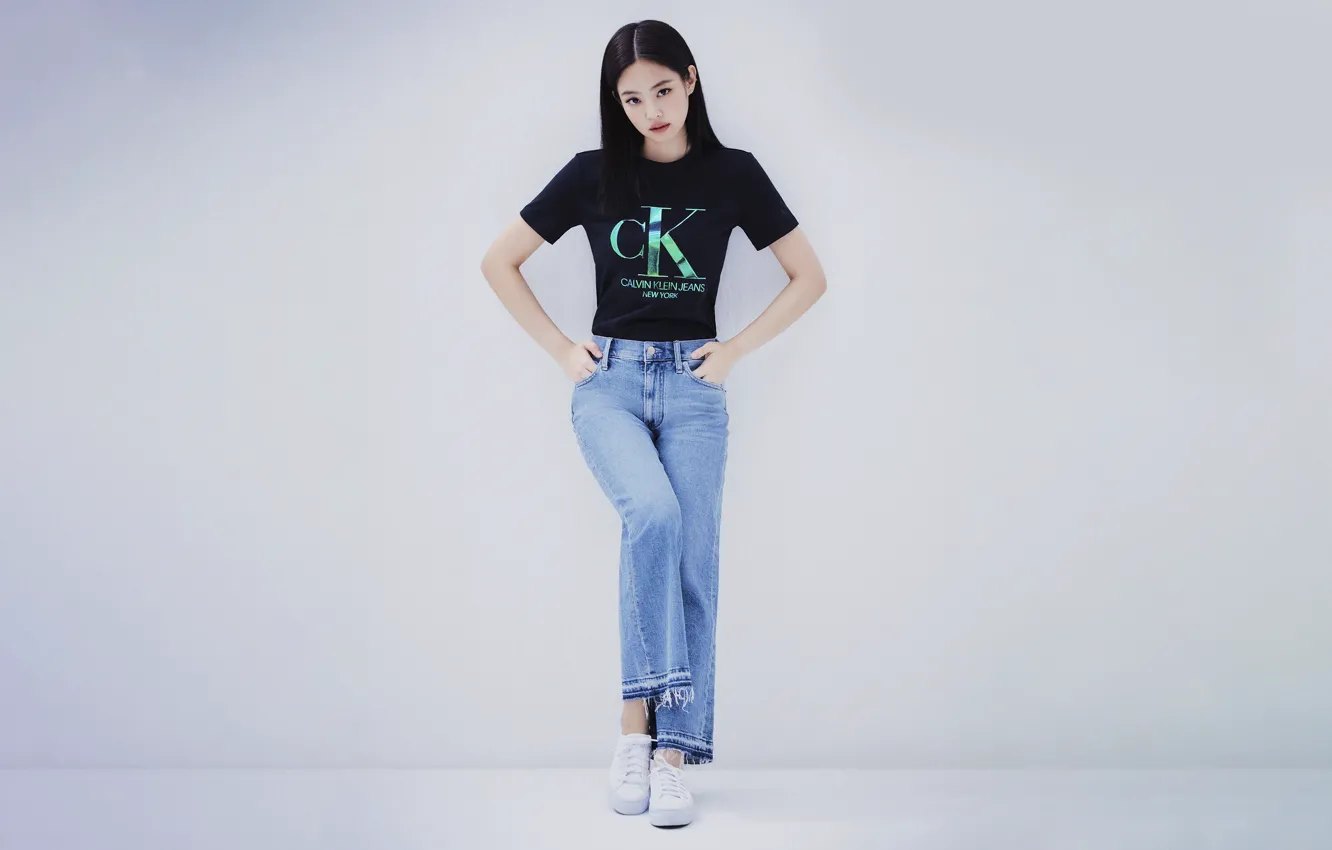 Photo wallpaper Blackpink, Korean singer, Kim Jennie, Wallpaper for desktop, 16:9, 3840x2160, Blackpink, Kpop