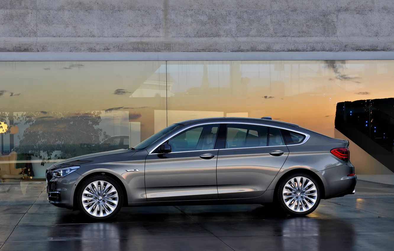 Photo wallpaper machine, BMW, BMW, side view, Boomer, xDrive, Gran Turismo, 535i