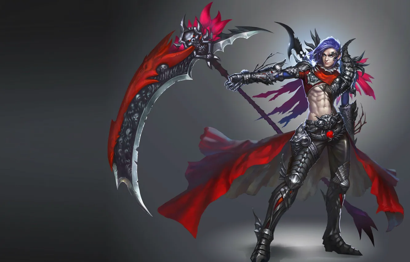 Photo wallpaper weapons, the game, art, costume, online, characters, forsaken world, Shenmo