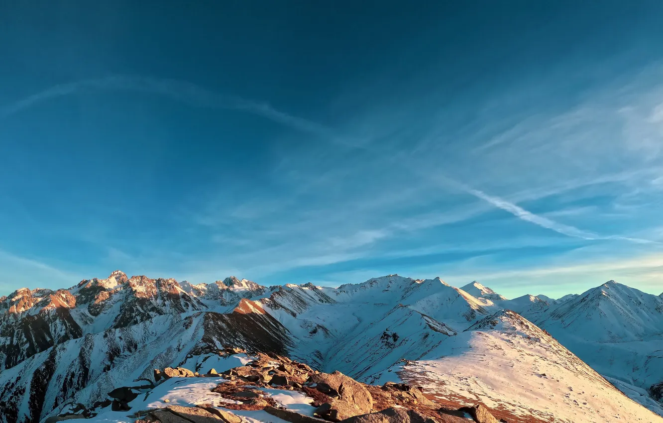 Photo wallpaper nature, beauty, nature, panorama, scenic, sunny day, blue sky, outdoor