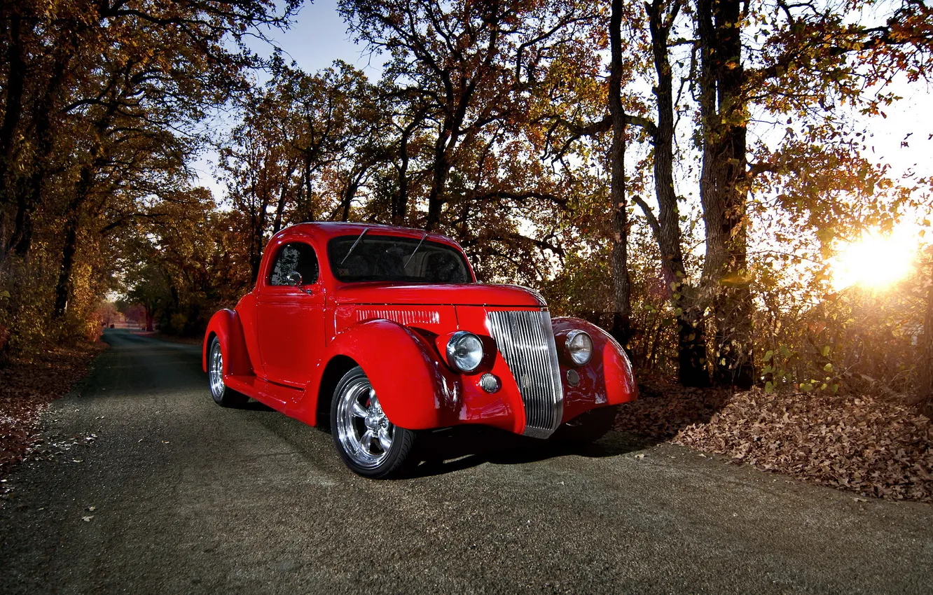 Photo wallpaper machine, Ford, 1936