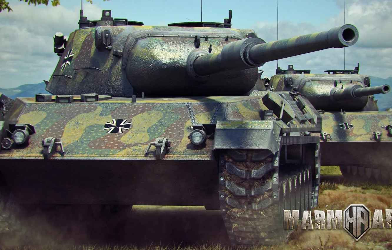 Photo wallpaper Germany, tank, Germany, WoT, tank, World of Tanks, tanks, World Of Tanks