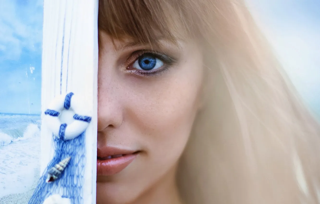 Photo wallpaper eyes, Elena Matafonova, look