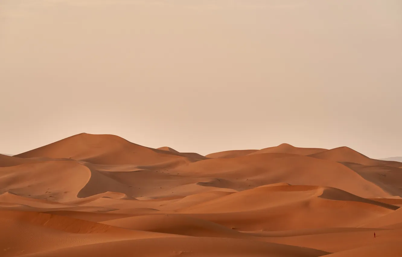 Photo wallpaper sand, desert, barkhan