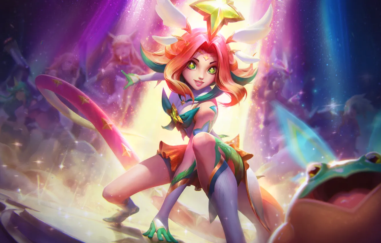 Photo wallpaper League of Legends, Nico, lol, LoL, League of ligend, Star Guardian, neeko