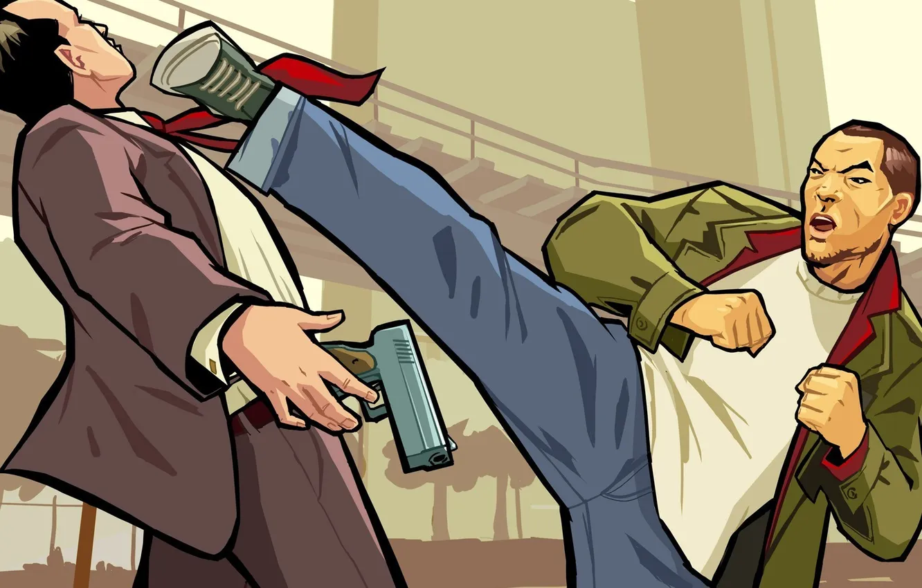 Photo wallpaper weapons, blow, gta, Asian, Grand Theft Auto, Rockstar North, Rockstar Games, Chinatown Wars