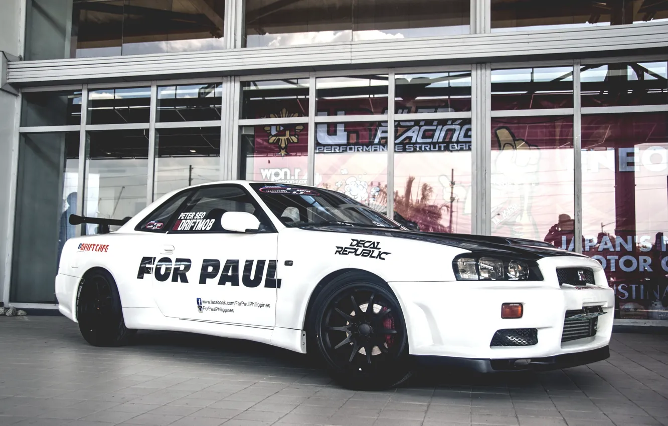 Photo wallpaper Nissan, GT-R, Skyline, FOR, PAUL