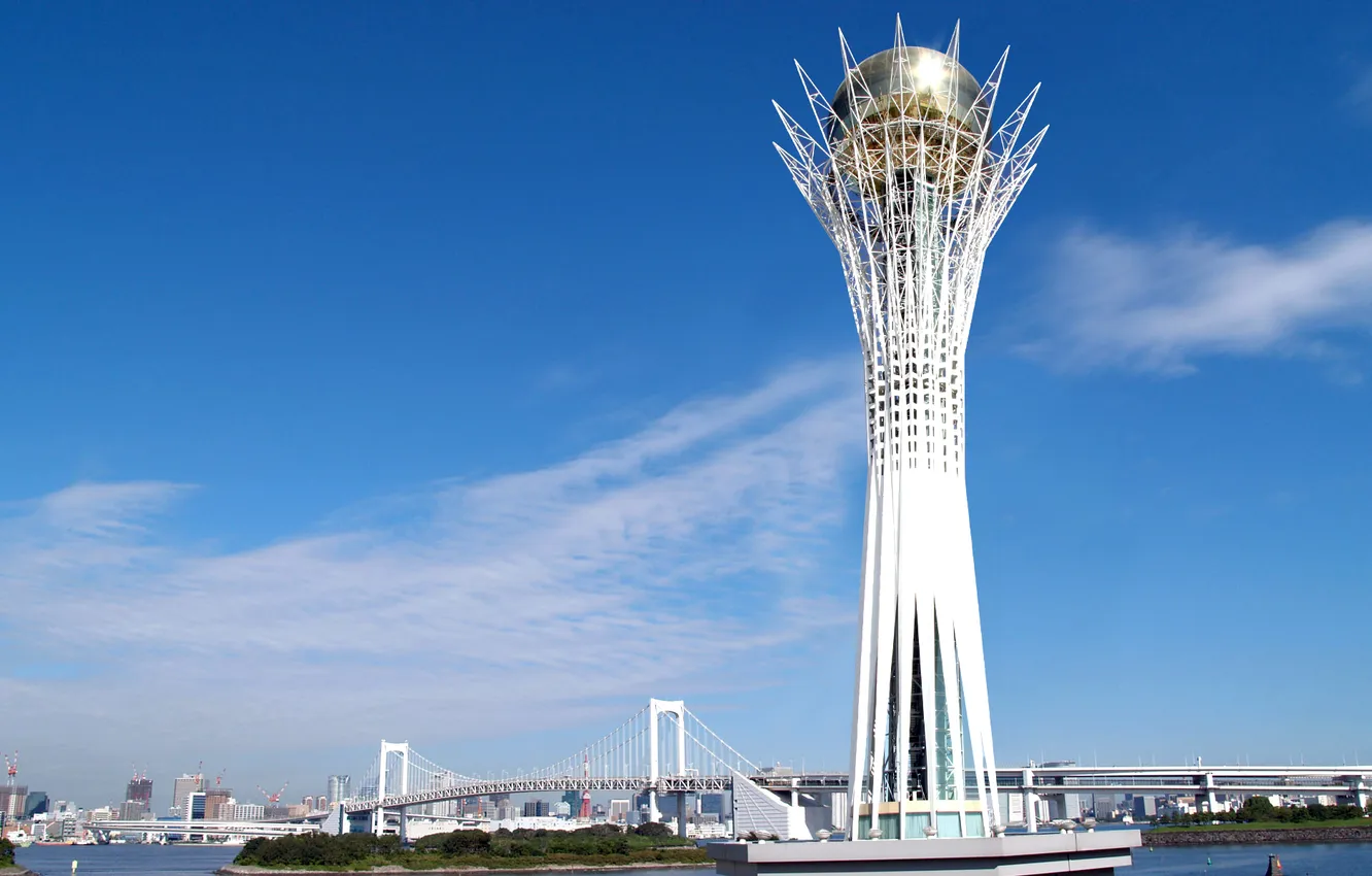 Photo wallpaper the city, USA, America, attraction, Kazakhstan, the statue of liberty, New York, country