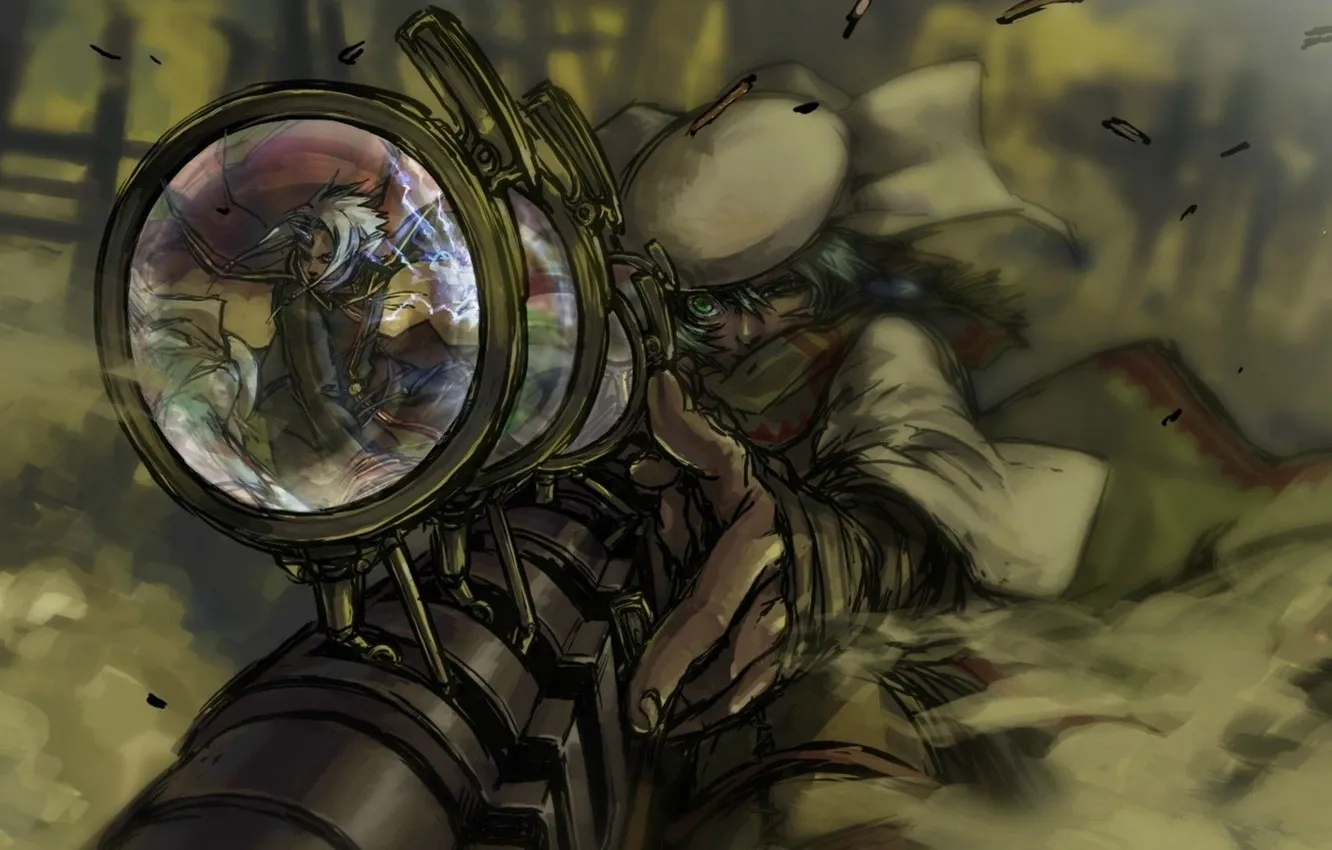 Photo wallpaper optics, sniper, sight, rifle