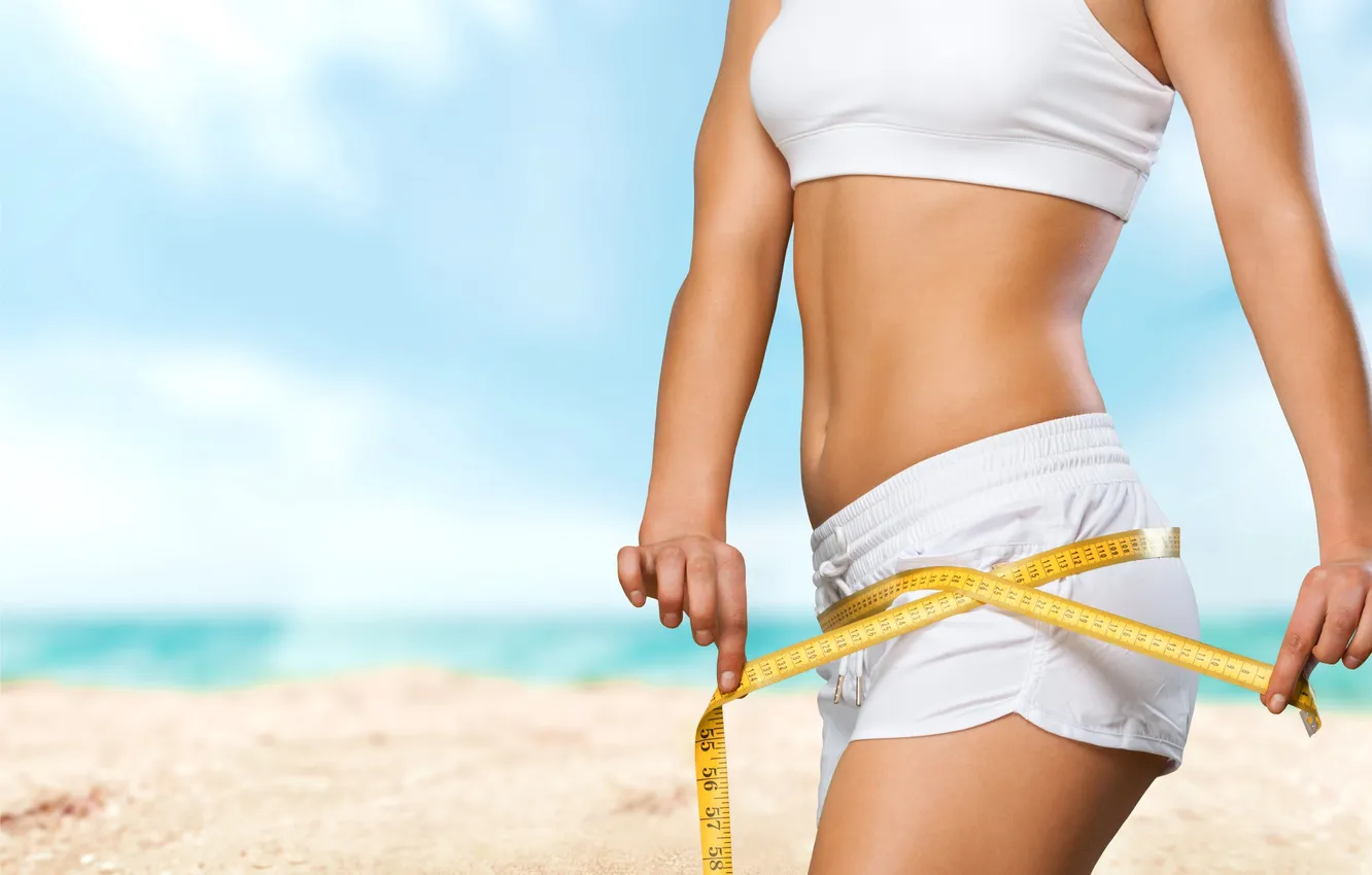 Photo wallpaper exercise, body, abs, Fit, diet, measurements