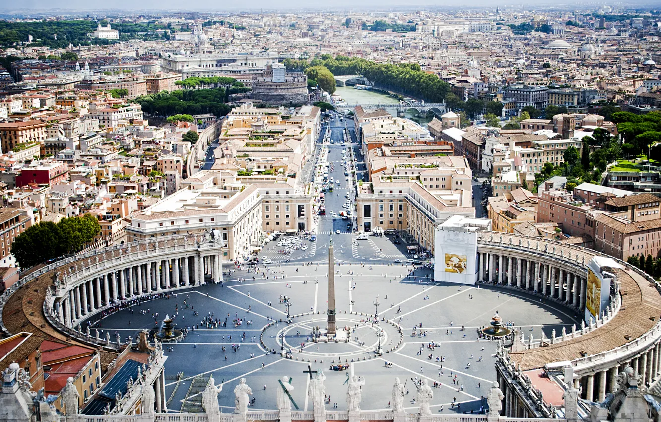 Photo wallpaper the city, Italy, Rome