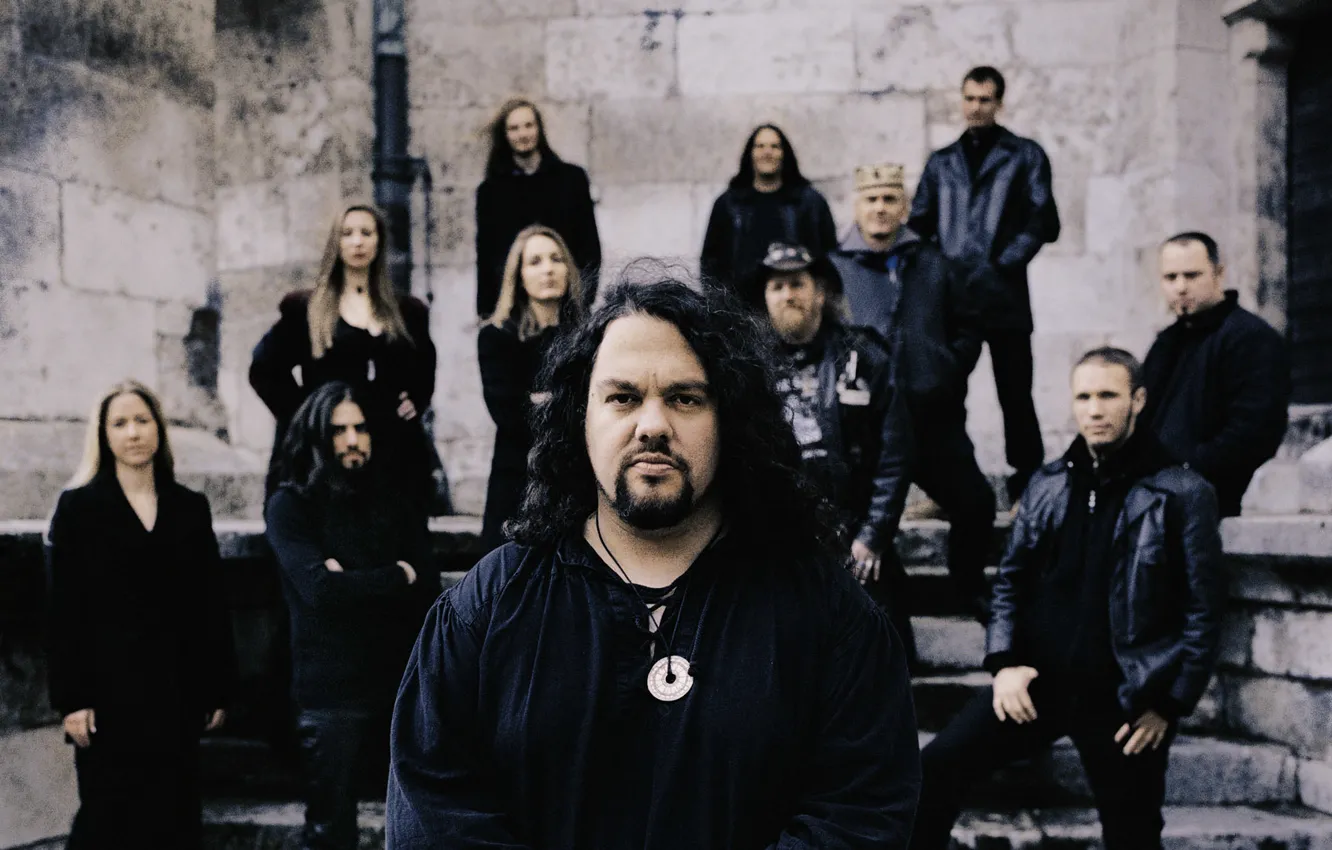 Photo wallpaper metall, haggard, a-capella