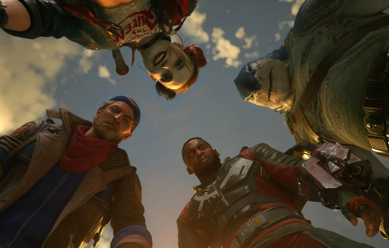 Photo wallpaper the game, game, Rocksteady Studios, Suicide Squad: Kill The Justice League