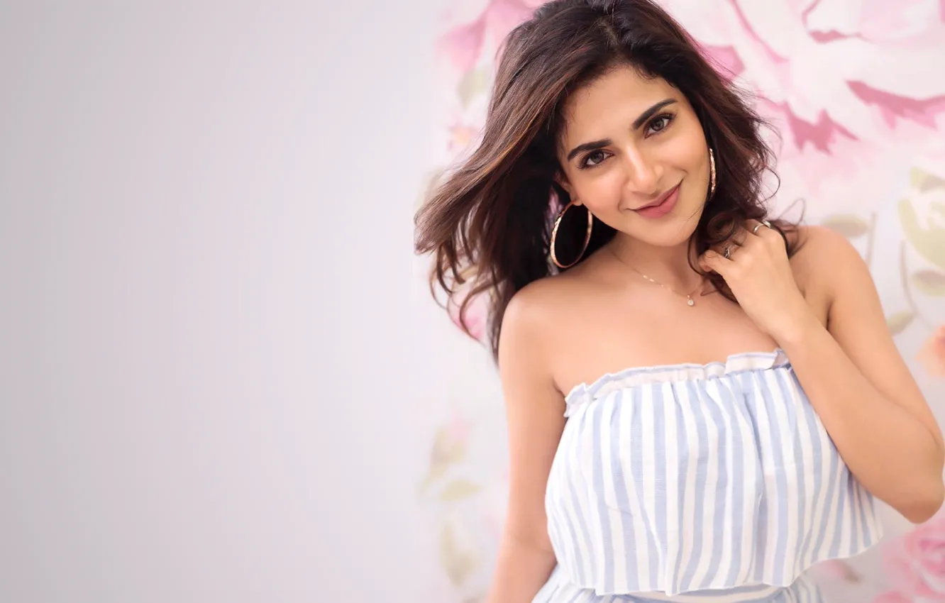 Photo wallpaper girl, hot, sexy, eyes, smile, beautiful, figure, model