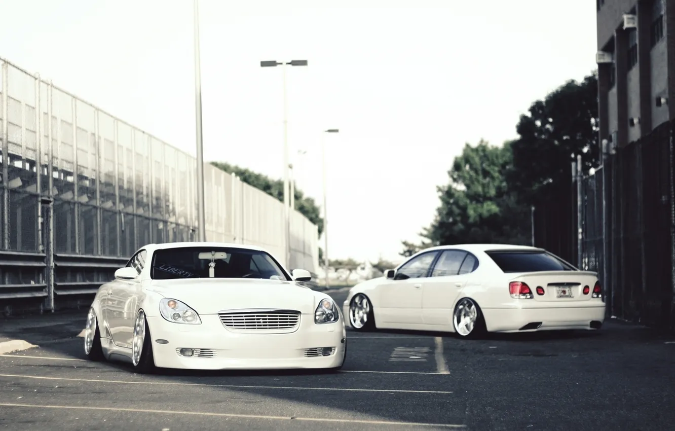 Photo wallpaper white, tuning, Lexus, cars, cars, Lexus, auto wallpapers, car Wallpaper