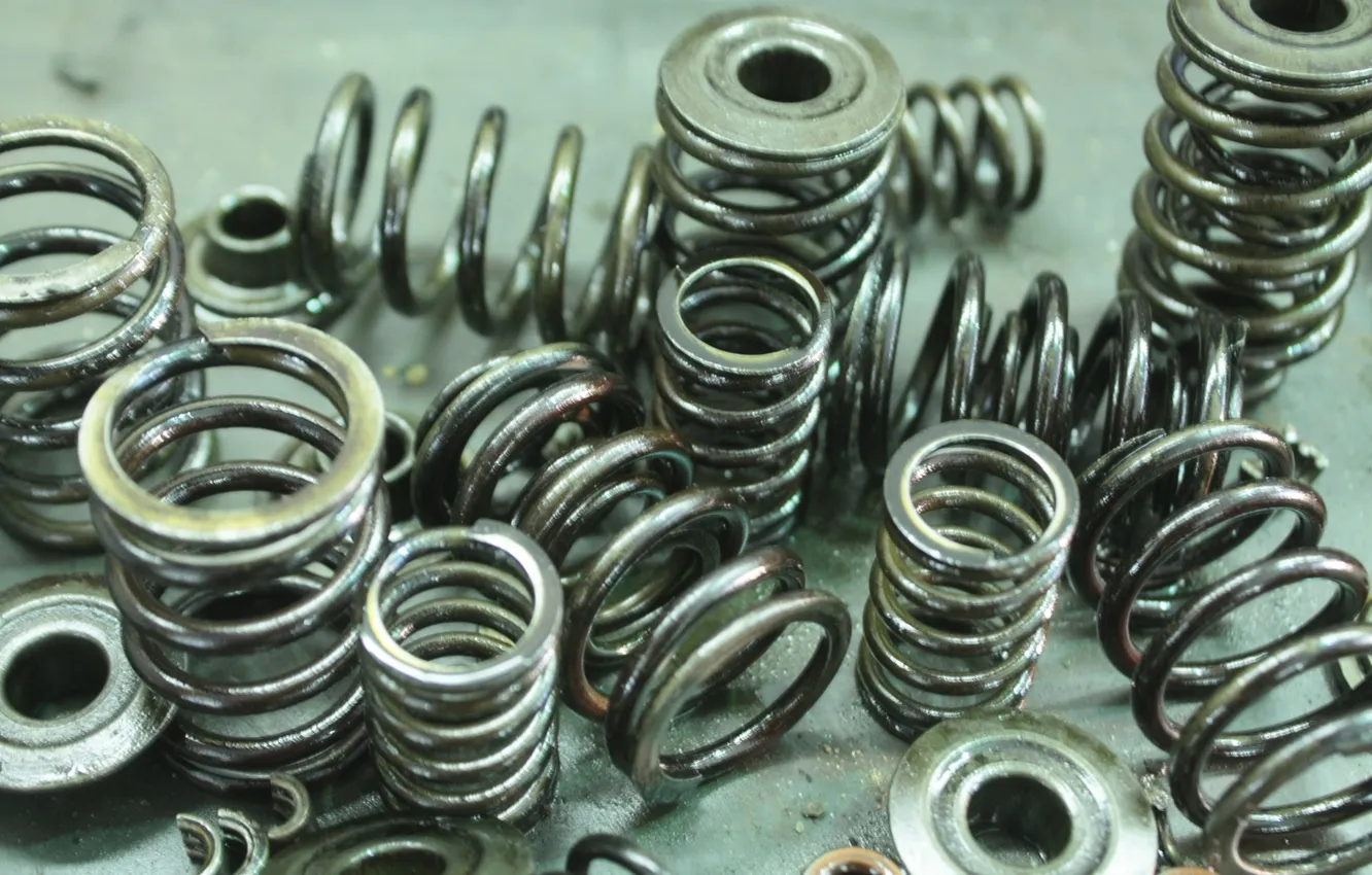 Photo wallpaper table, repair, iron, spring