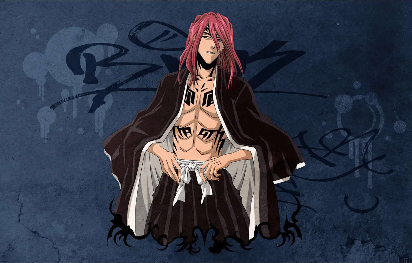 Photo wallpaper background, guy, Bleach, Bleach, renji