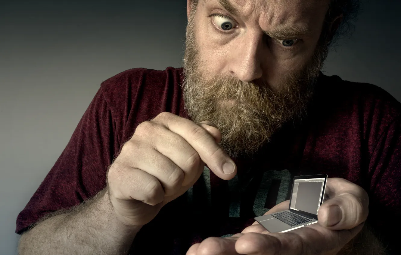 Photo wallpaper background, people, laptop