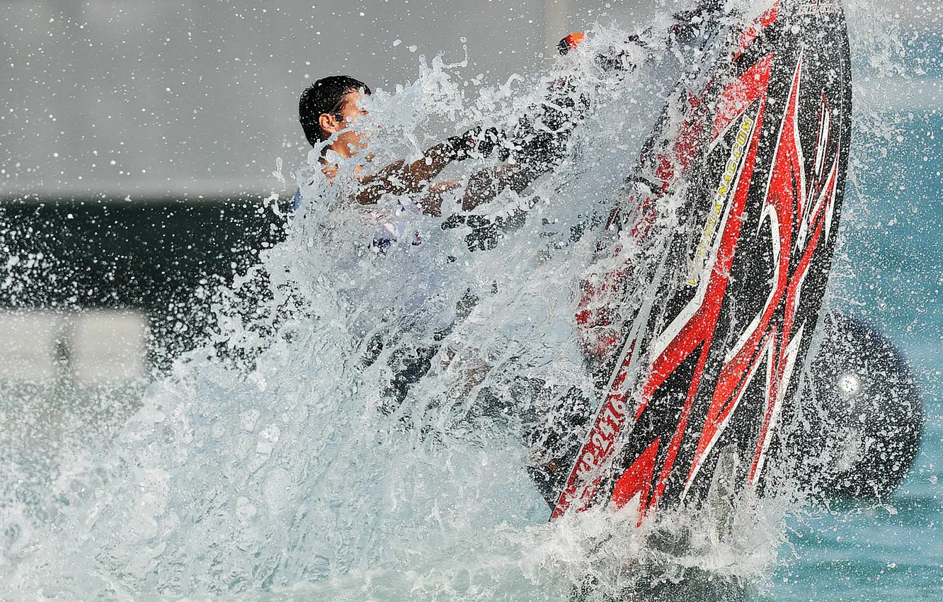 Photo wallpaper race, boat, speed