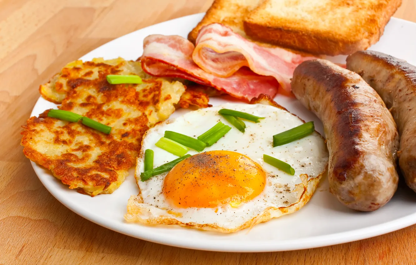 Photo wallpaper fresh, brown, food, eggs, delicious, closeup, English, cuisine