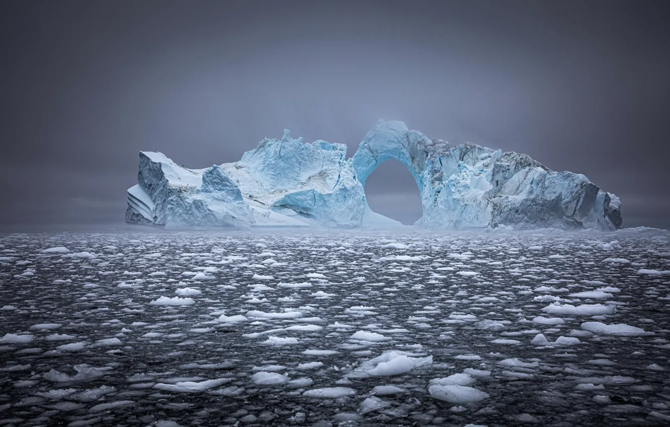 Photo wallpaper iceberg, Greenland, Disko Bay