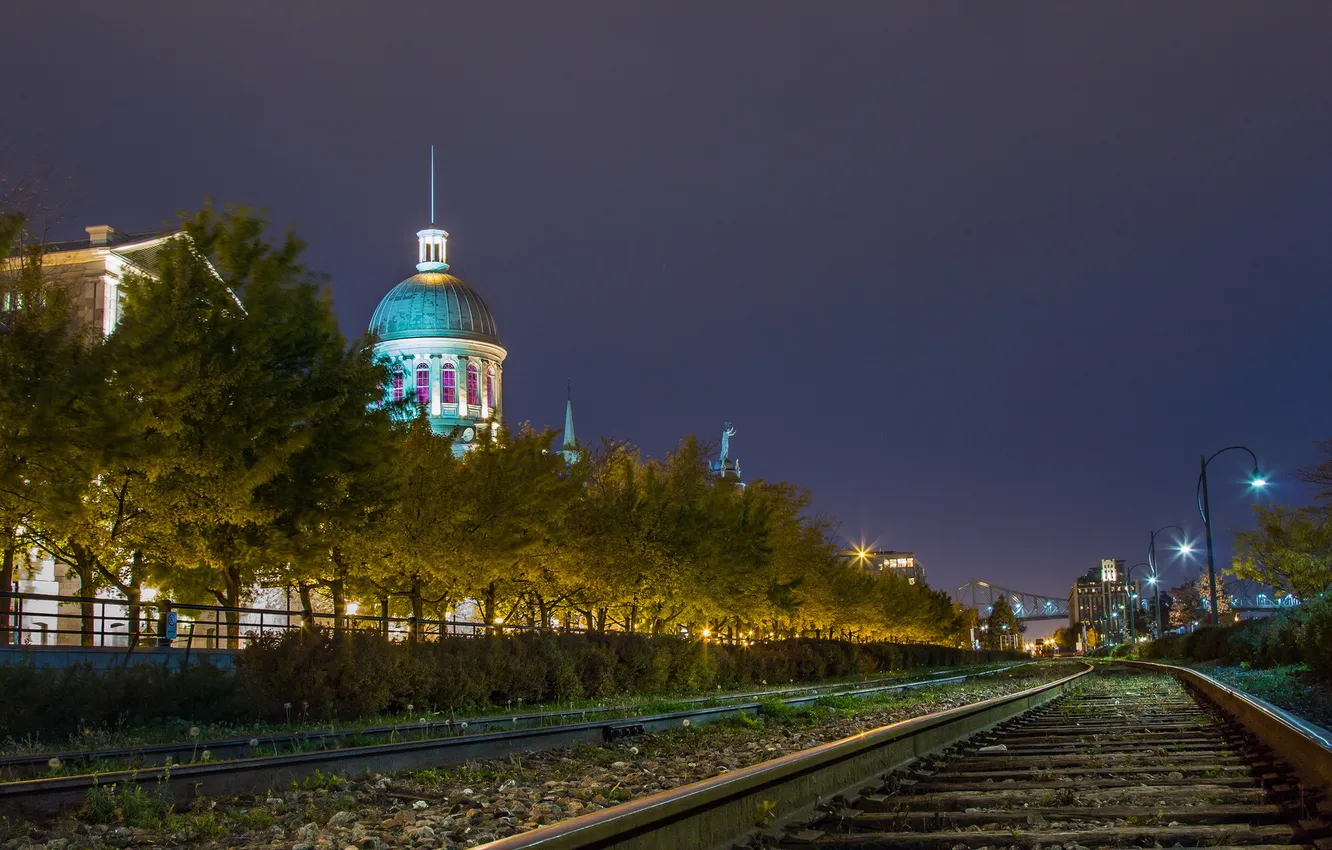 Photo wallpaper the city, Montreal, Old Port