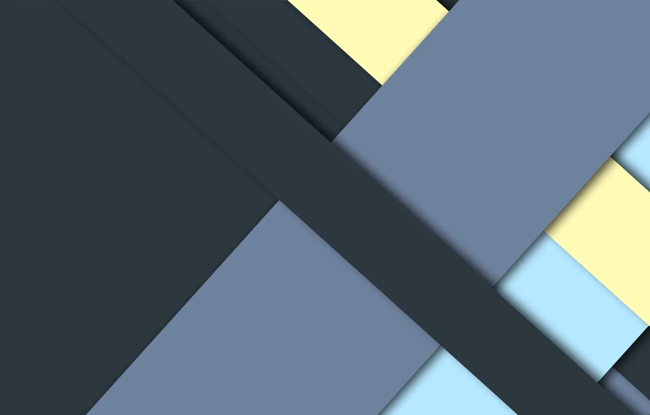 Photo wallpaper line, blue, yellow, blue, geometry, design, color, material