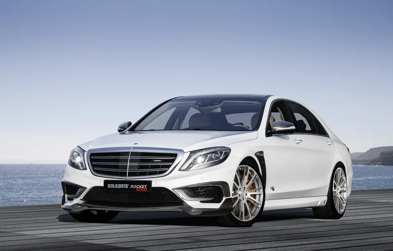 Photo wallpaper Brabus, Mercedes, Mersedes, BRABUS, W222, 2015, Rocket 900