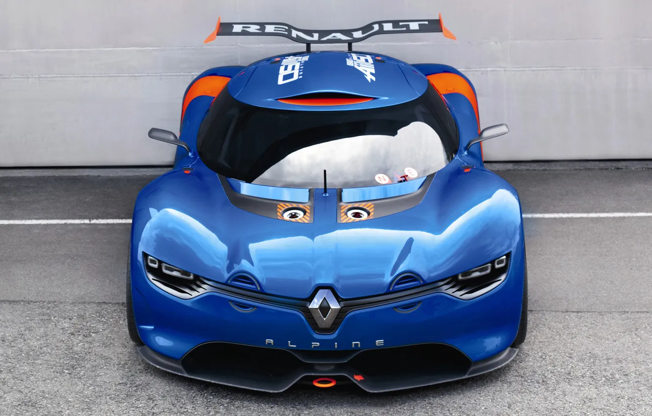 Photo wallpaper Concept, power, Renault, the front, Reno, Alpine, A110-50