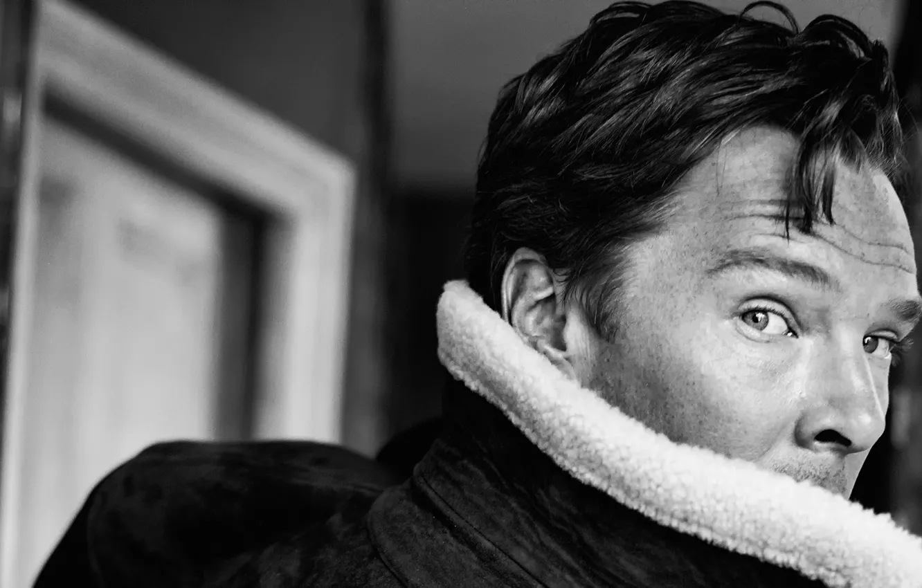 Photo wallpaper photoshoot, Benedict Cumberbatch, It