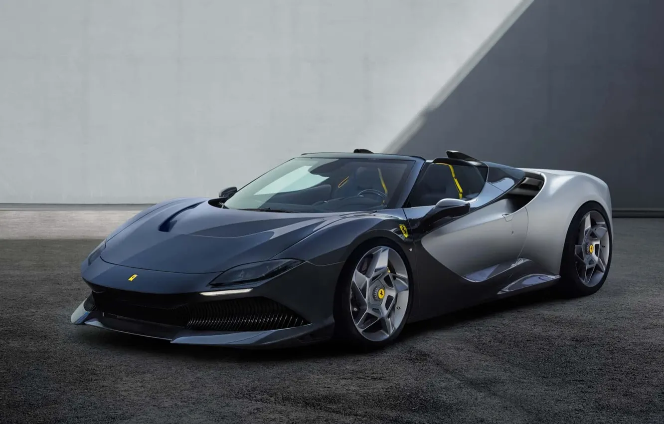 Photo wallpaper Ferrari, supercar, spider, exterior, 2023, Ferrari SP-8, SP-8, Special Projects
