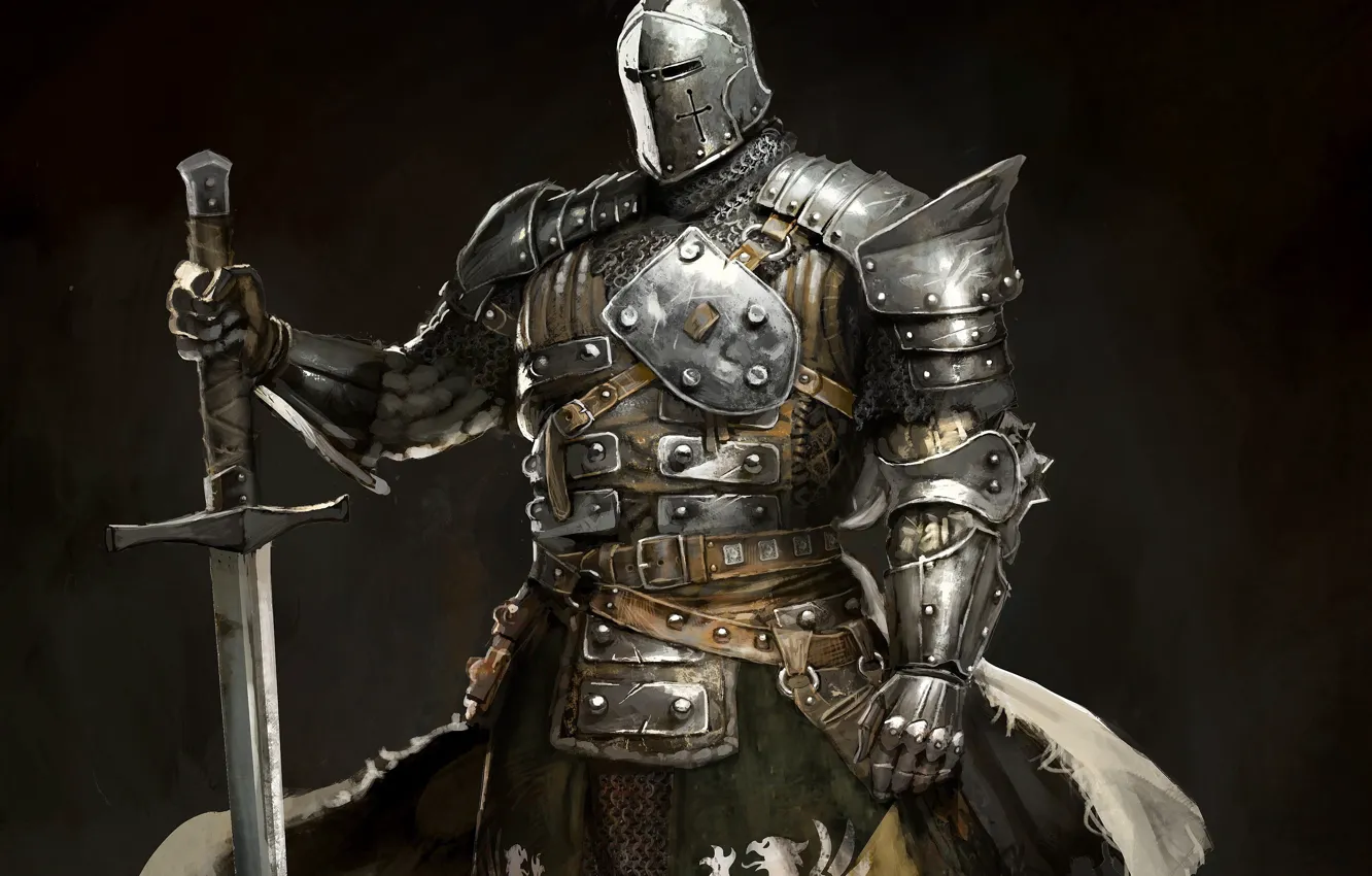 Photo wallpaper Microsoft, wallpaper, sword, blood, game, Sony, armor, weapon