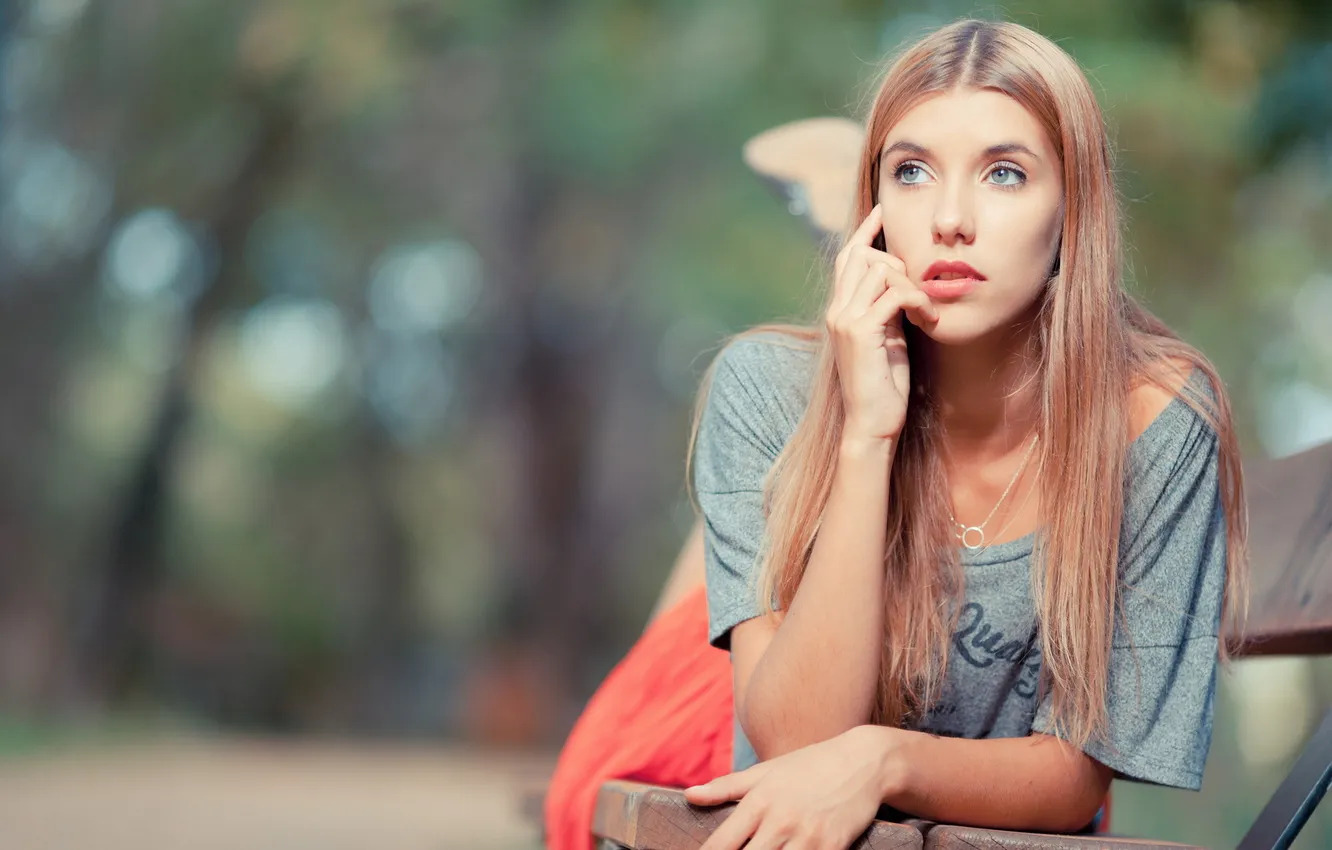 Photo wallpaper girl, portrait, Jane