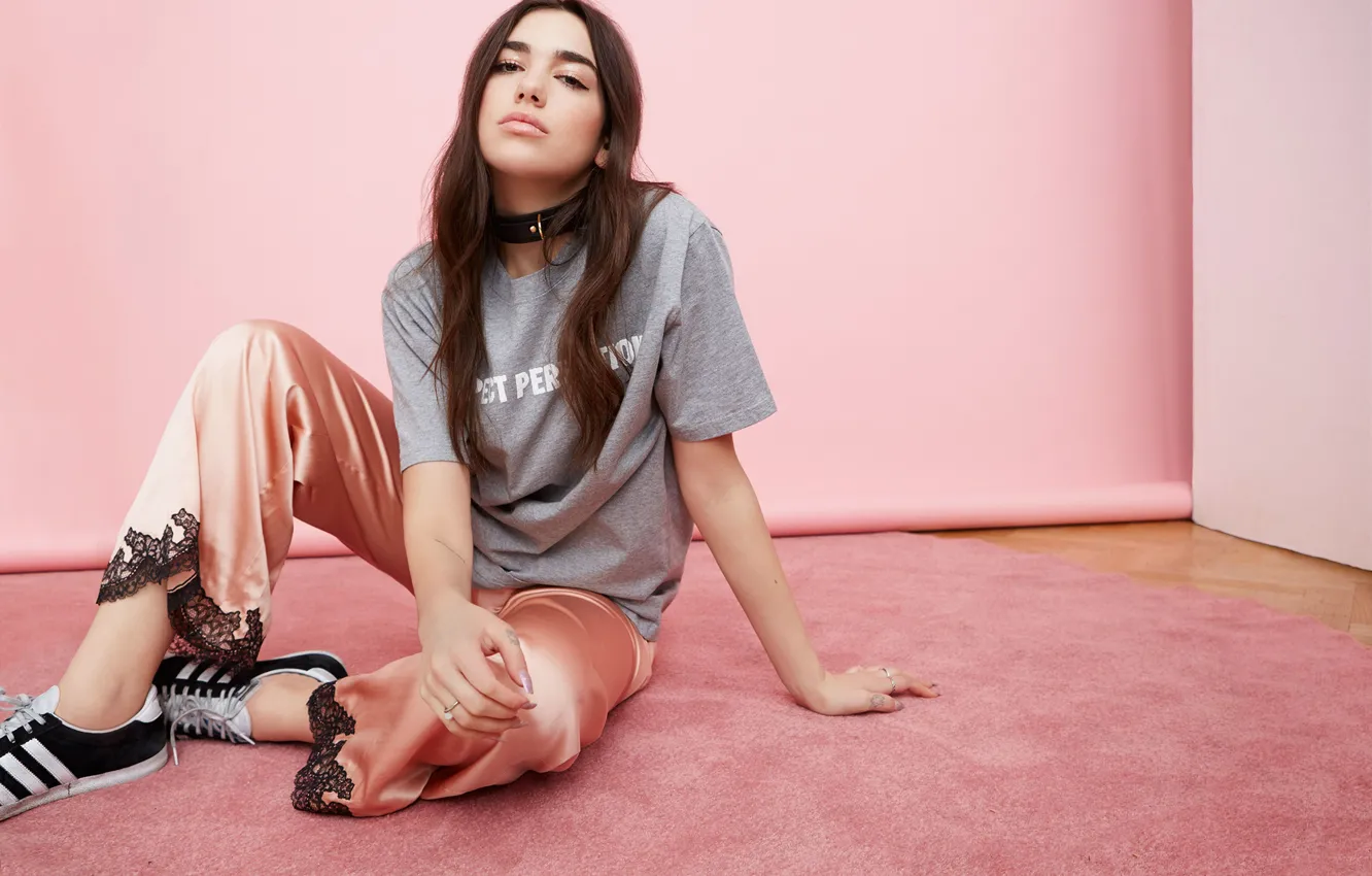 Photo wallpaper look, girl, photo, model, Mike, Dua Lipa, Dua Lipa