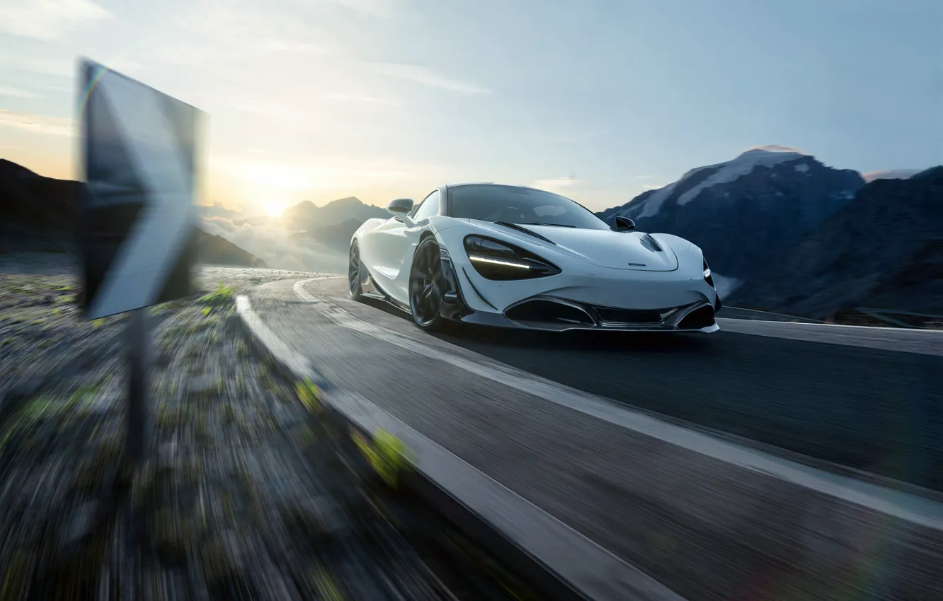 Photo wallpaper McLaren, supercar, 2018, Novitec, 720S