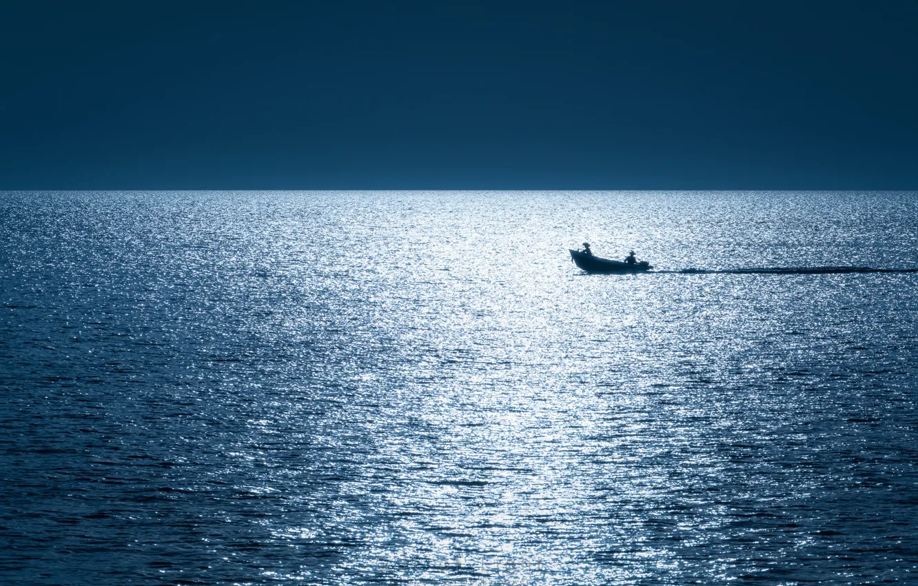 Photo wallpaper sea, boat, Thailand, The Gulf of Thailand