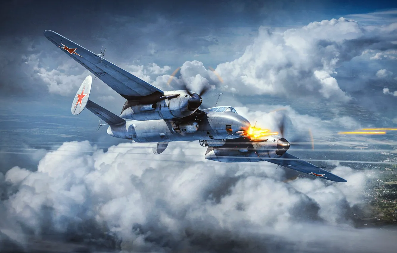 Photo wallpaper USSR, strike aircraft, OKB A. N. Tupolev, Tu-1