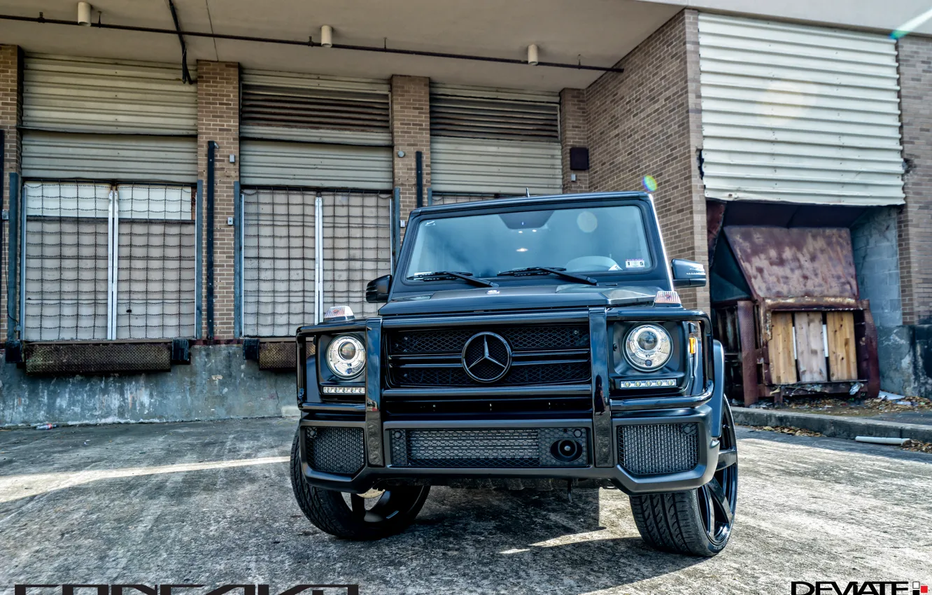 Photo wallpaper lights, Mercedes Benz, Gelandewagen, G63, All-terrain vehicles, Concavo Wheels