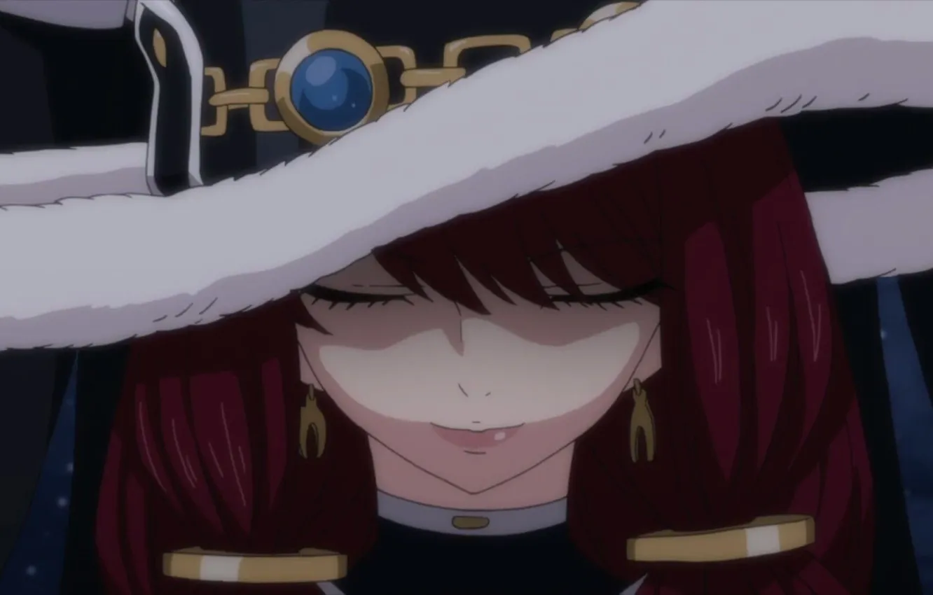 Photo wallpaper girl, redhead, fairy tail, Irene Beruserion