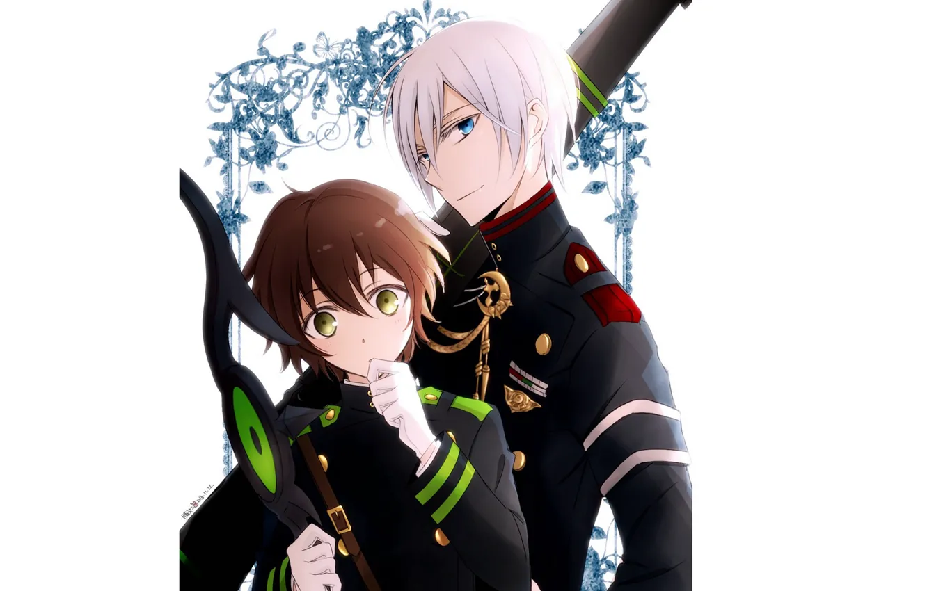 Photo wallpaper guy, Owari no Seraph, The last Seraphim, Hyakuya Yuuichirou