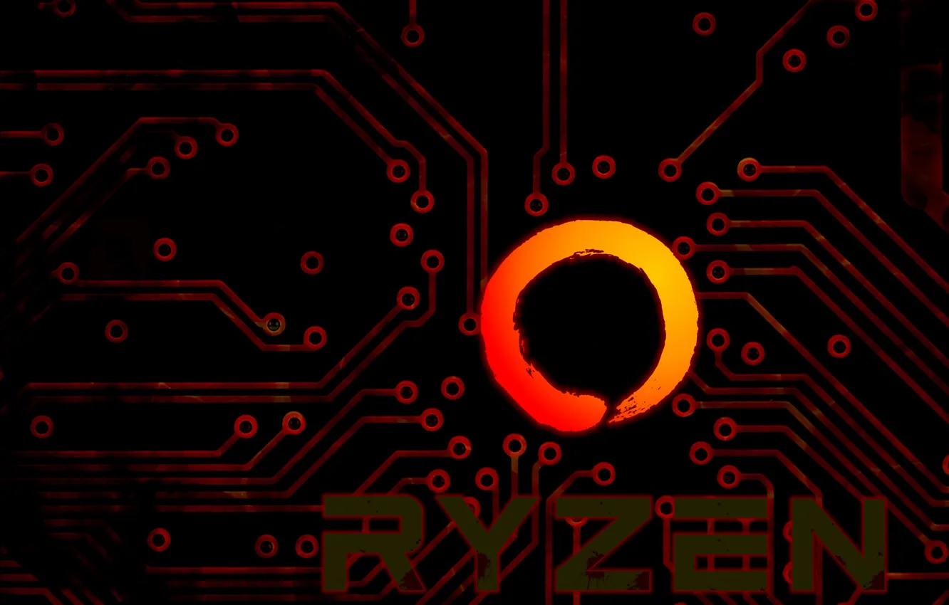 Photo wallpaper background, track, logo, AMD, dark, Corn, Ryazan, Ryzen