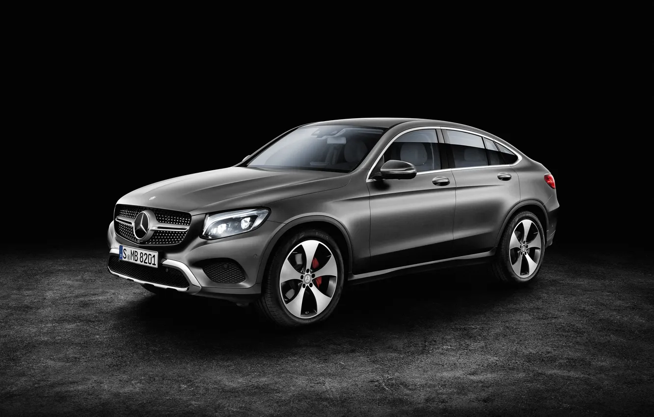 Photo wallpaper background, Mercedes-Benz, Mercedes, Coupe, crossover, GLC-Class, C253