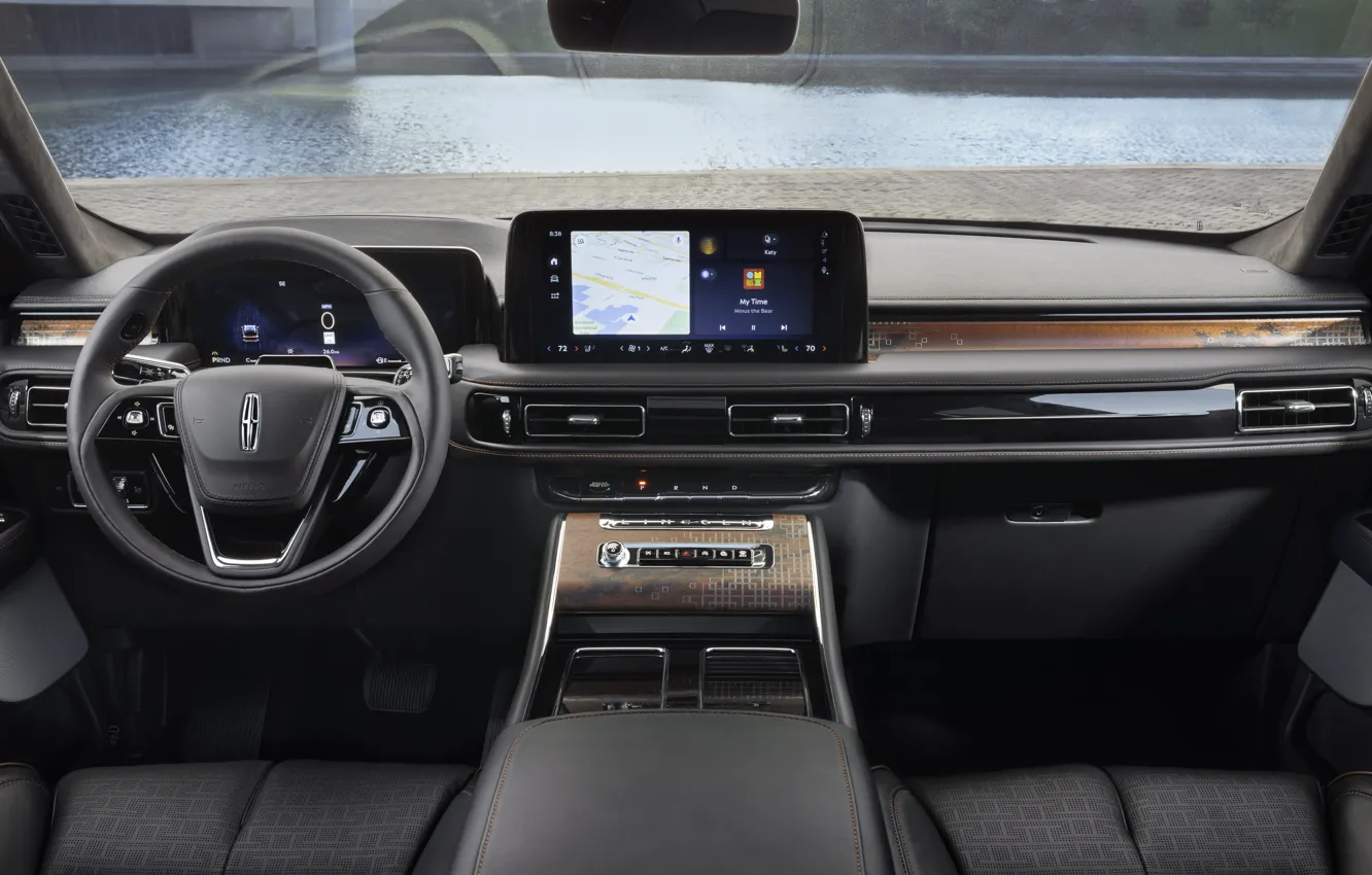 Photo wallpaper Lincoln, Aviator, Lincoln Aviator Black Label