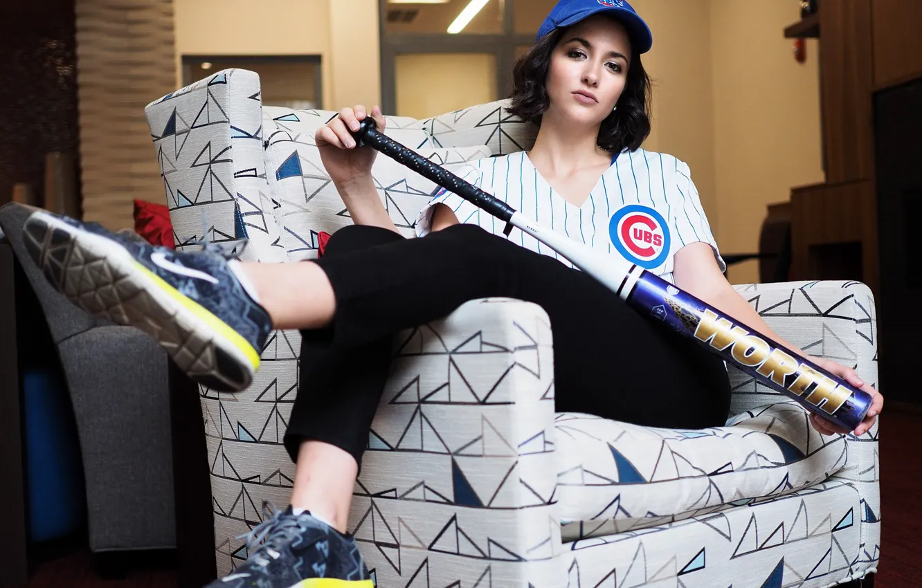 Photo wallpaper girl, bit, Sara