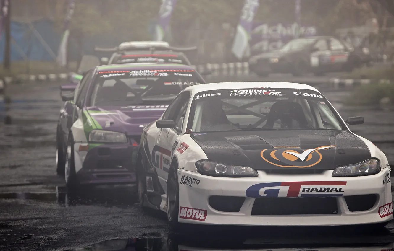Photo wallpaper race, drift, S15, Silvia, Nissan, drift, skyline, Nissan