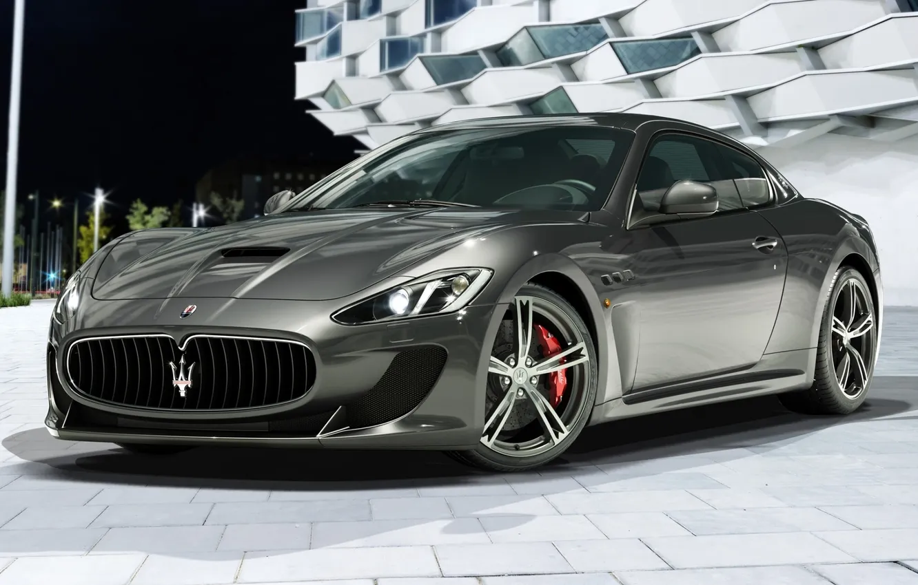 Photo wallpaper Maserati, GranTurismo, Maserati, the front, MC Road, GranTurismo